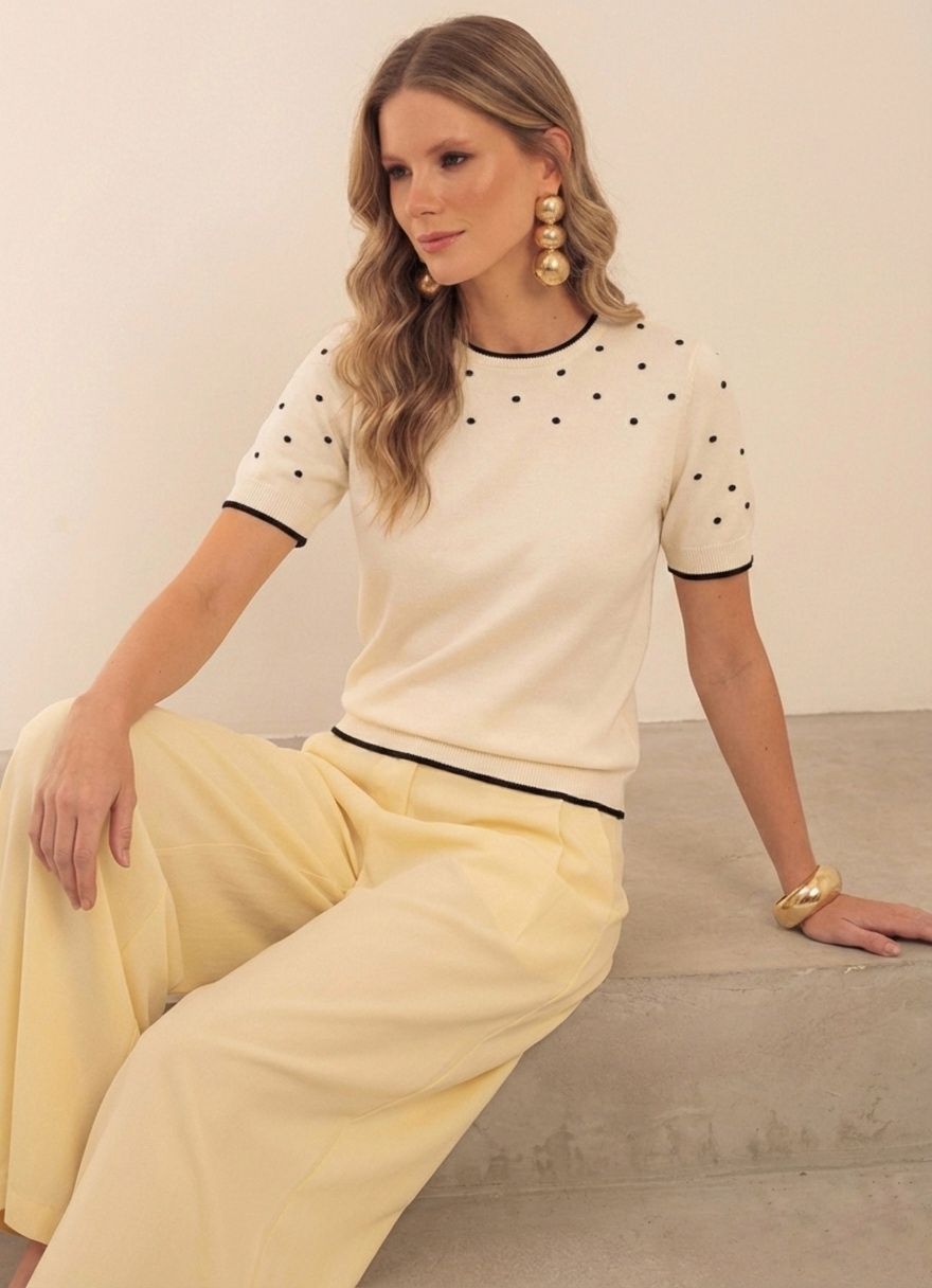 Blusa Pérola Jade - Vista 3